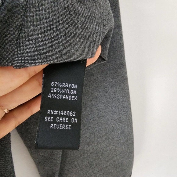 Torrid‎ Charcoal Gray Fitted Military Blazer Jacket Size Women's Plus 4X - Picture 12 of 13